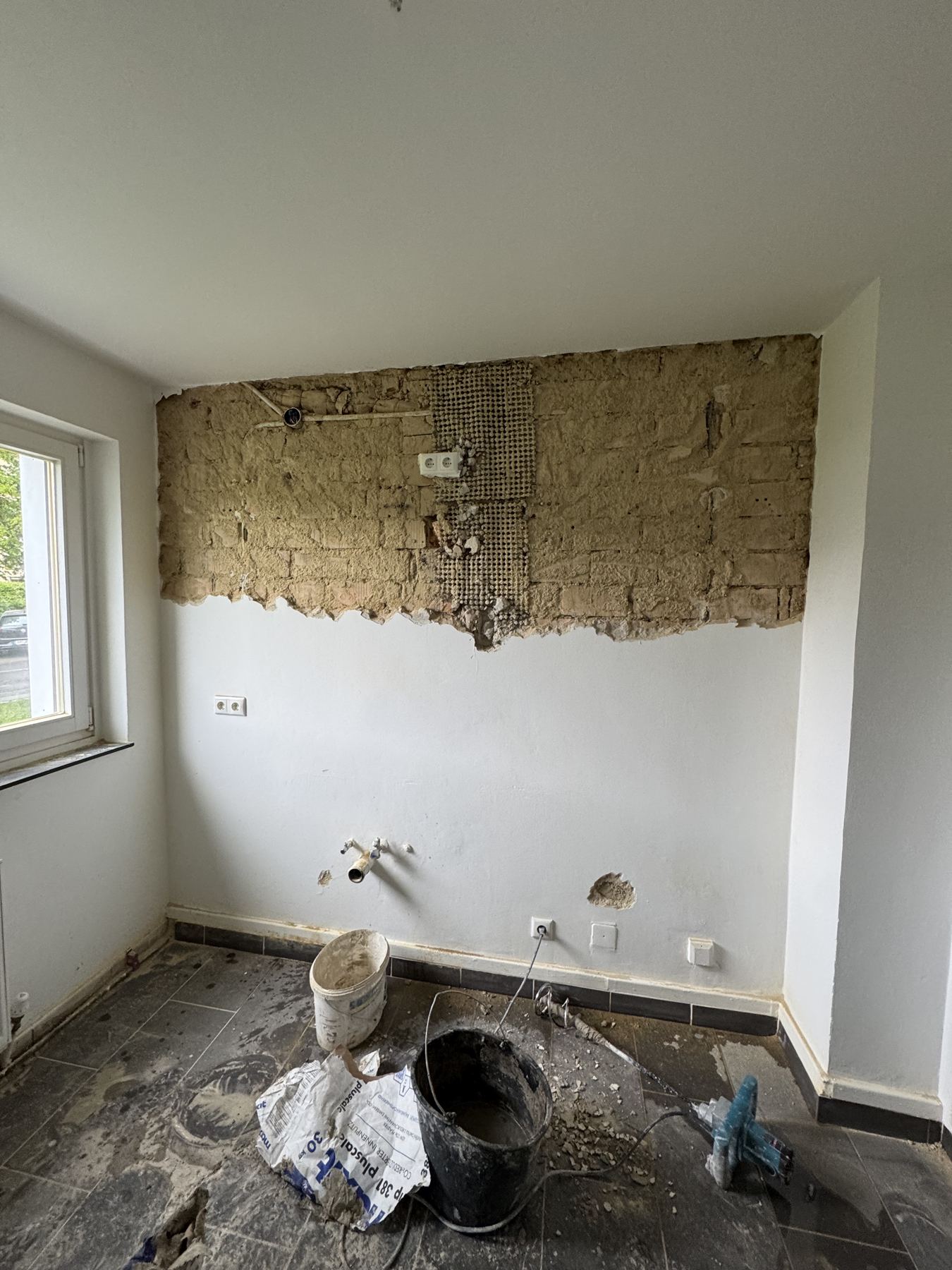 Wohnung Amberg I — Küche — vorher